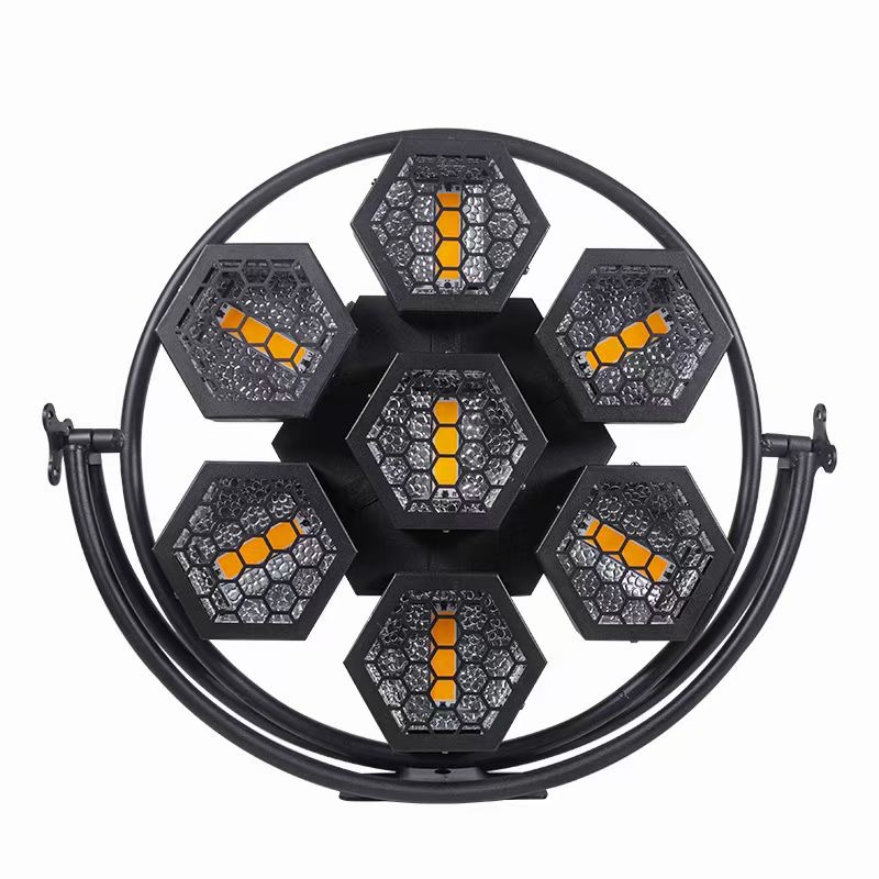 LED seven retro lights