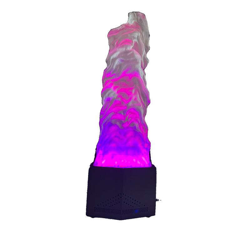 Full color DMX flame light